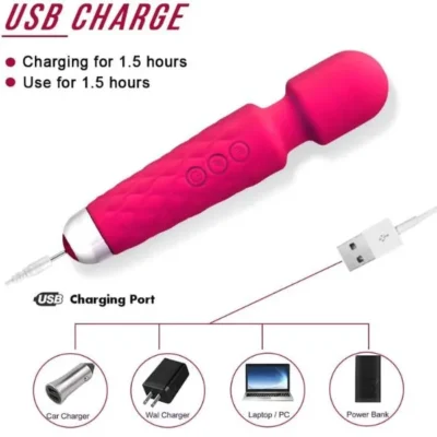 vibrador deluze recargable